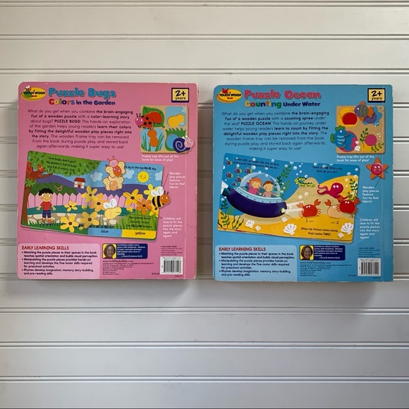 2 Puzzle Pieces Childrens Books - Picture 2 of 8